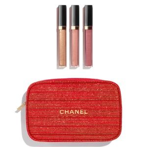 Chanel Holiday Set- Sheer Genius Lipgloss Trio
